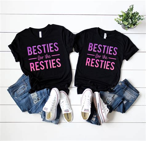 matching bestie shirts|best friend matching homecoming dresses.